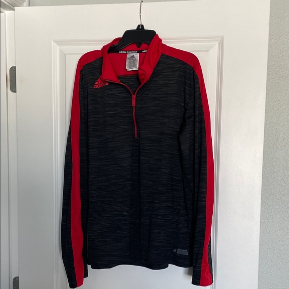 adidas Other - Adidas Men's Jacket in Black with Red Accents